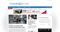 Desktop Screenshot of ciudadregion.com